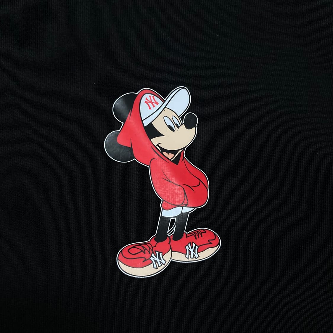 MLB 뉴욕양키스 빅로고 블랙 맨투맨 상품이미지3