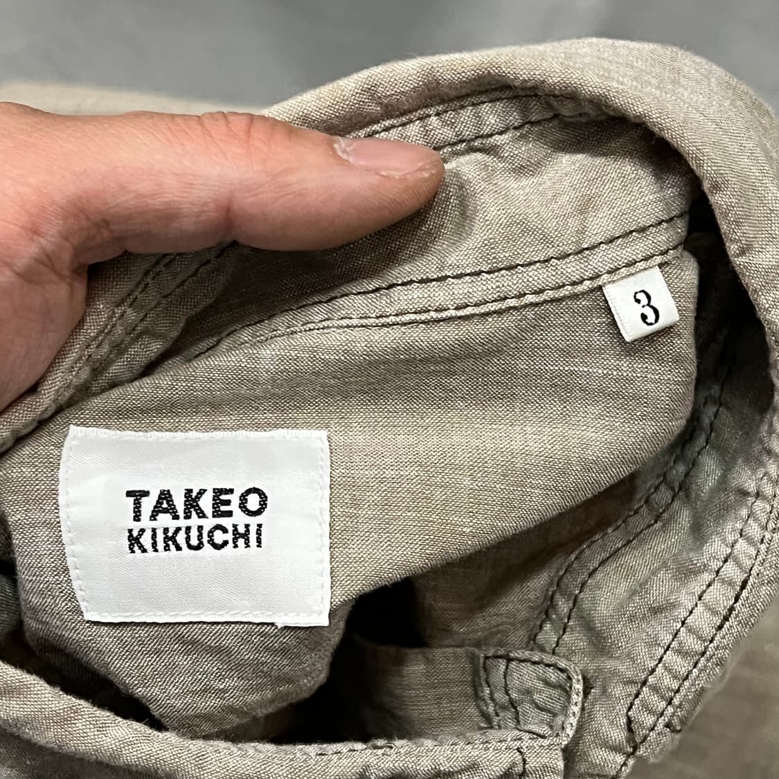  타케오키쿠치 워크 셔츠 y16312 상품이미지6