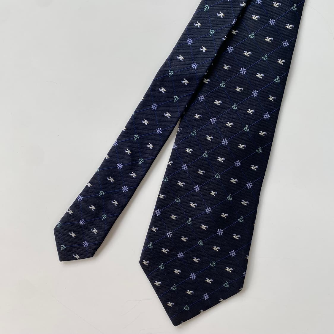 챕스 (CHAPS) 명품 정품 블랙넥타이 8.8cm 상품이미지1