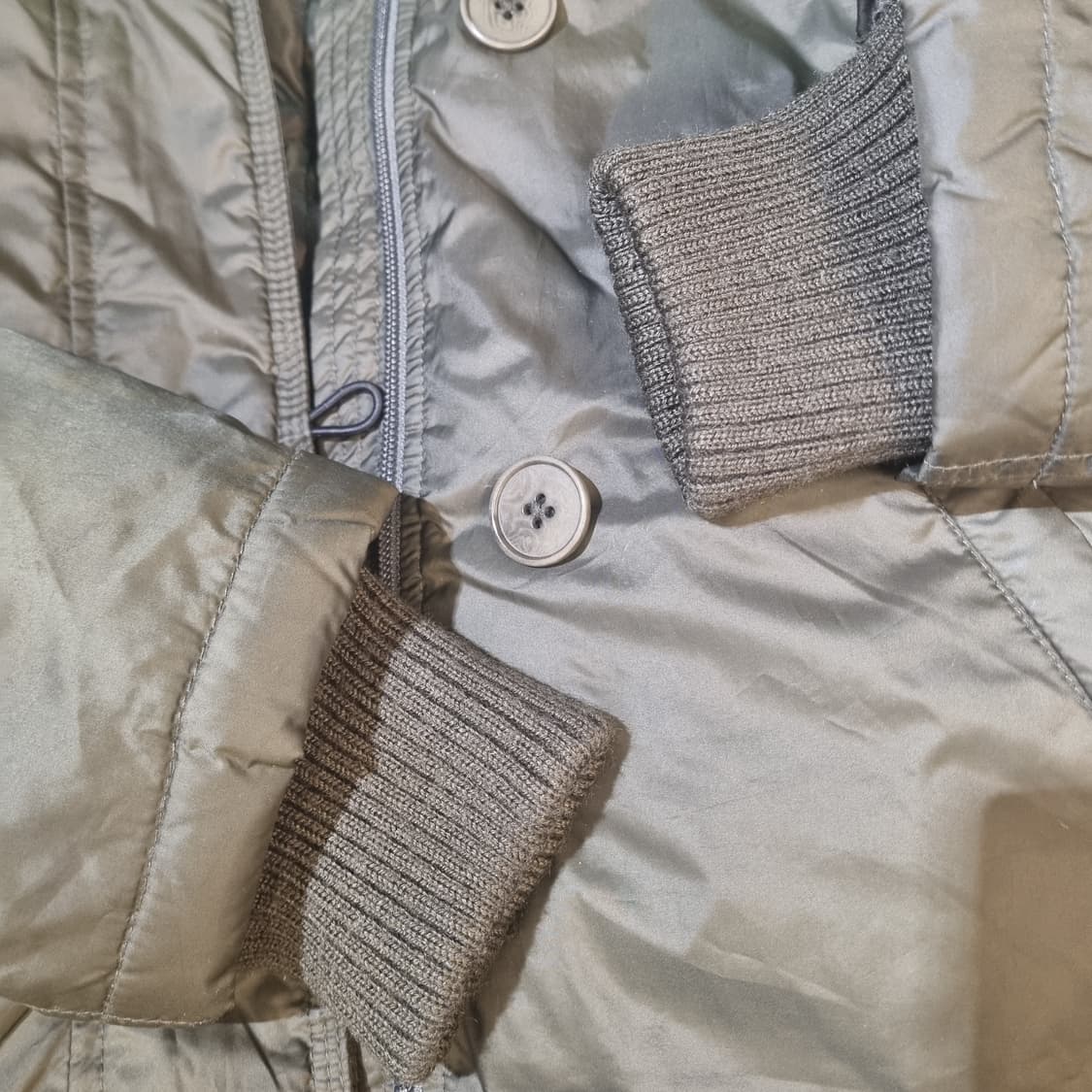 Theory 띠어리 여성 카키 라쿤털 패딩 상품이미지4