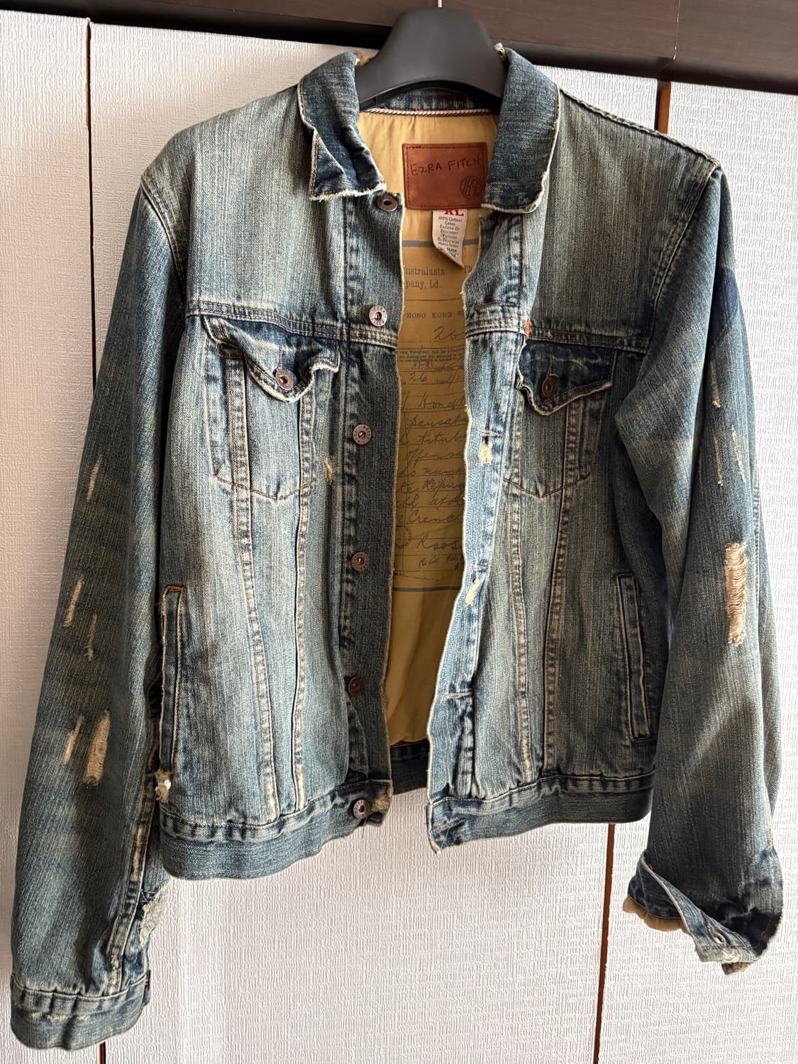 빈티지 데님자켓 상품이미지1