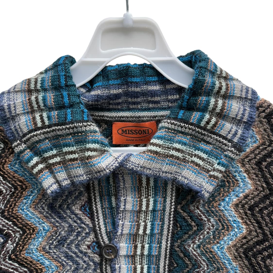미쏘니 패턴 니트 상품이미지5