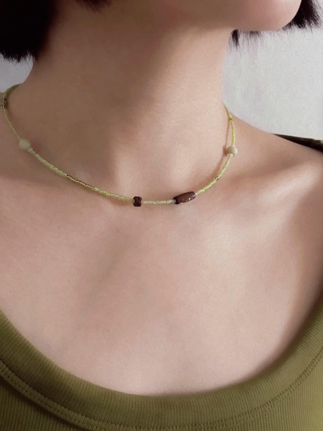 Moss forest necklace 상품이미지2