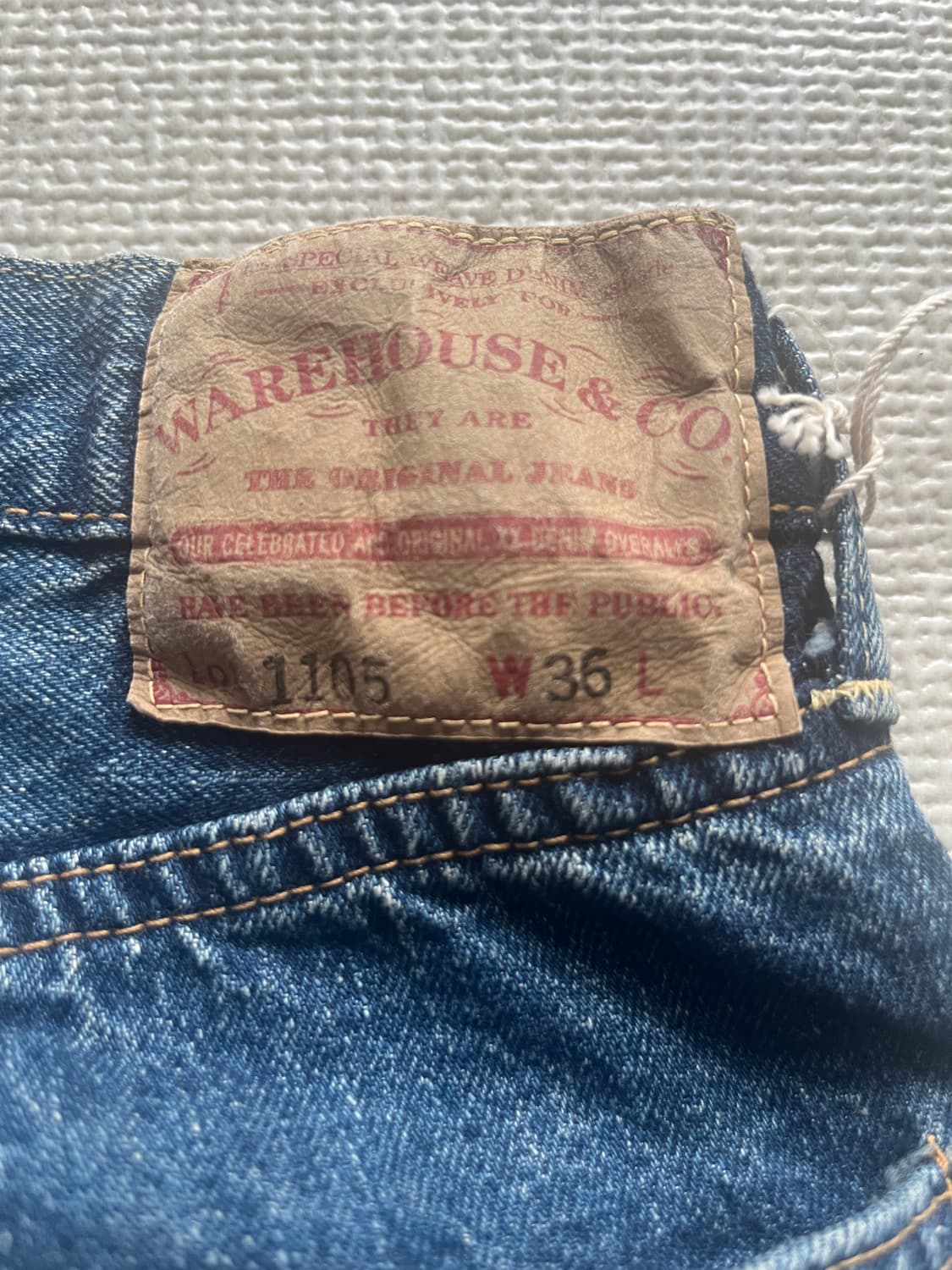 [새제품 36] 웨어하우스 1105 상품이미지9