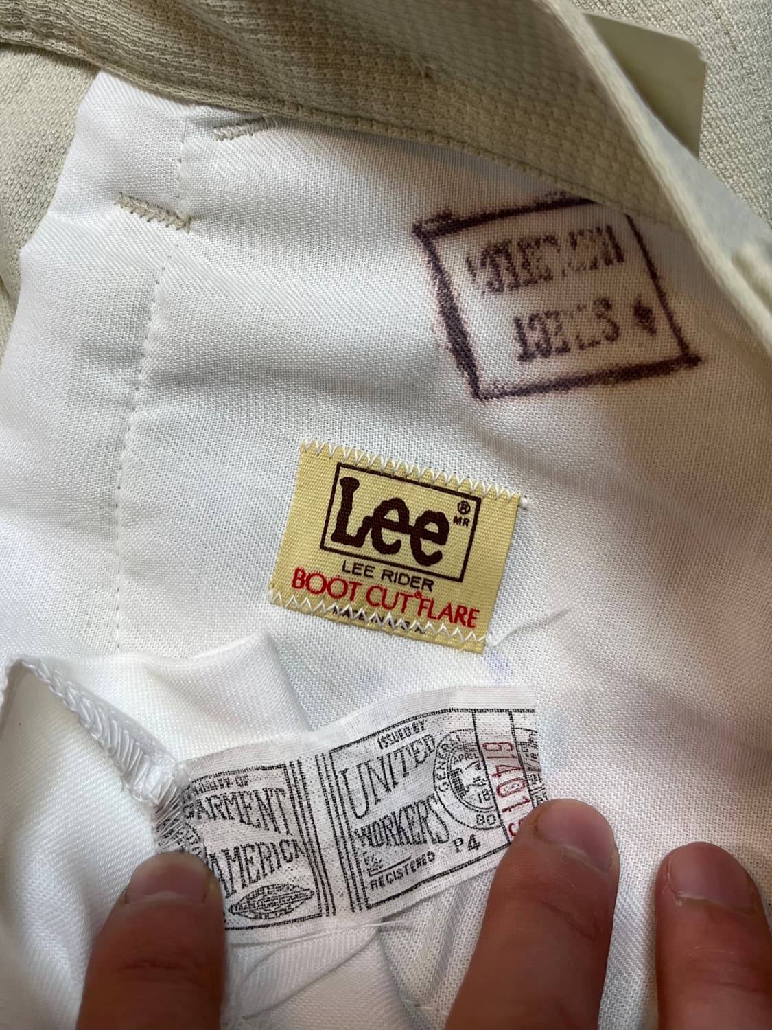 70s Lee riders boot cut pants (33x34) 상품이미지5