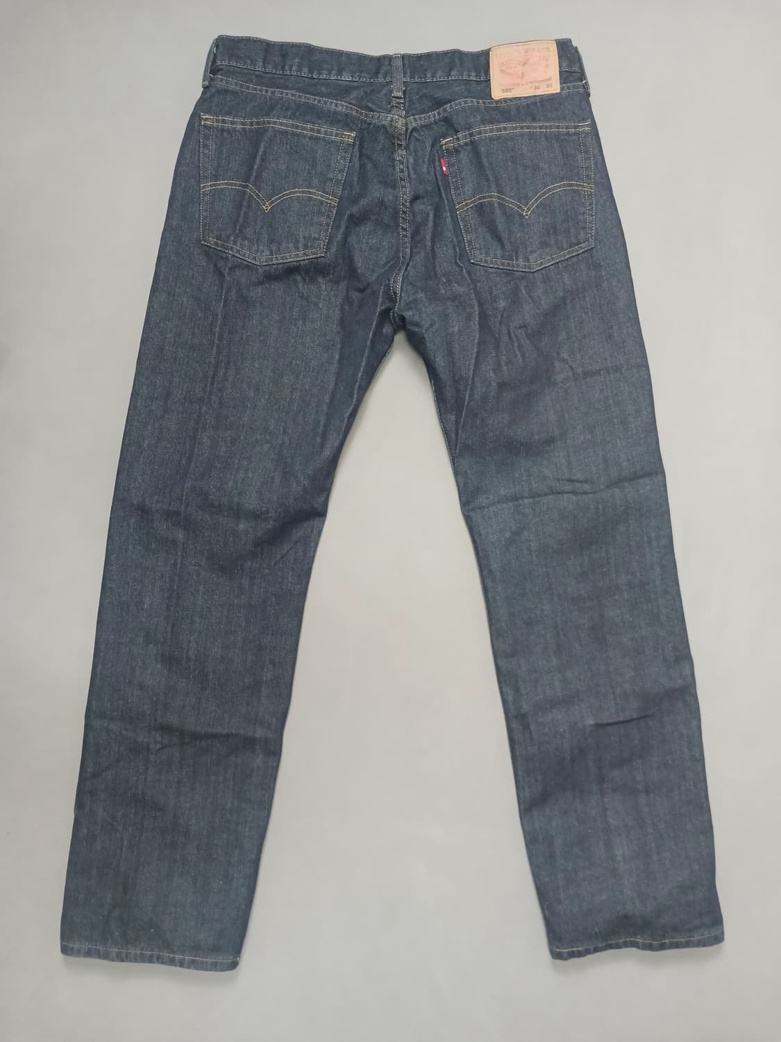 [36] 리바이스 505 R탭 진청생지 레귤러진 청바지 상품이미지7