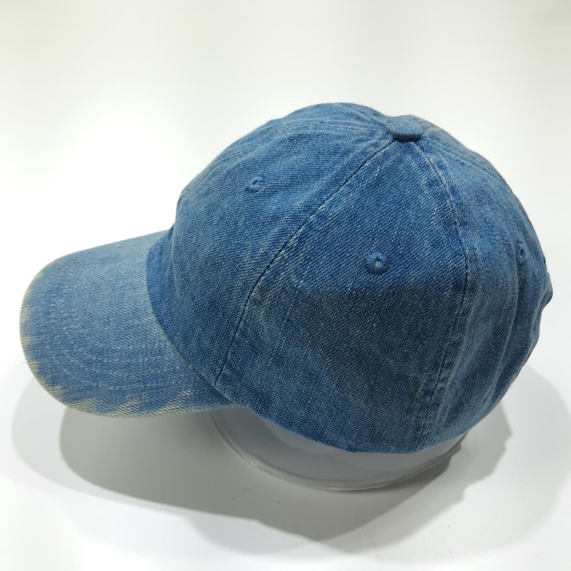 CN998 폴로 랄프로렌 데님 블랙 자수 볼캡 모자 상품이미지4