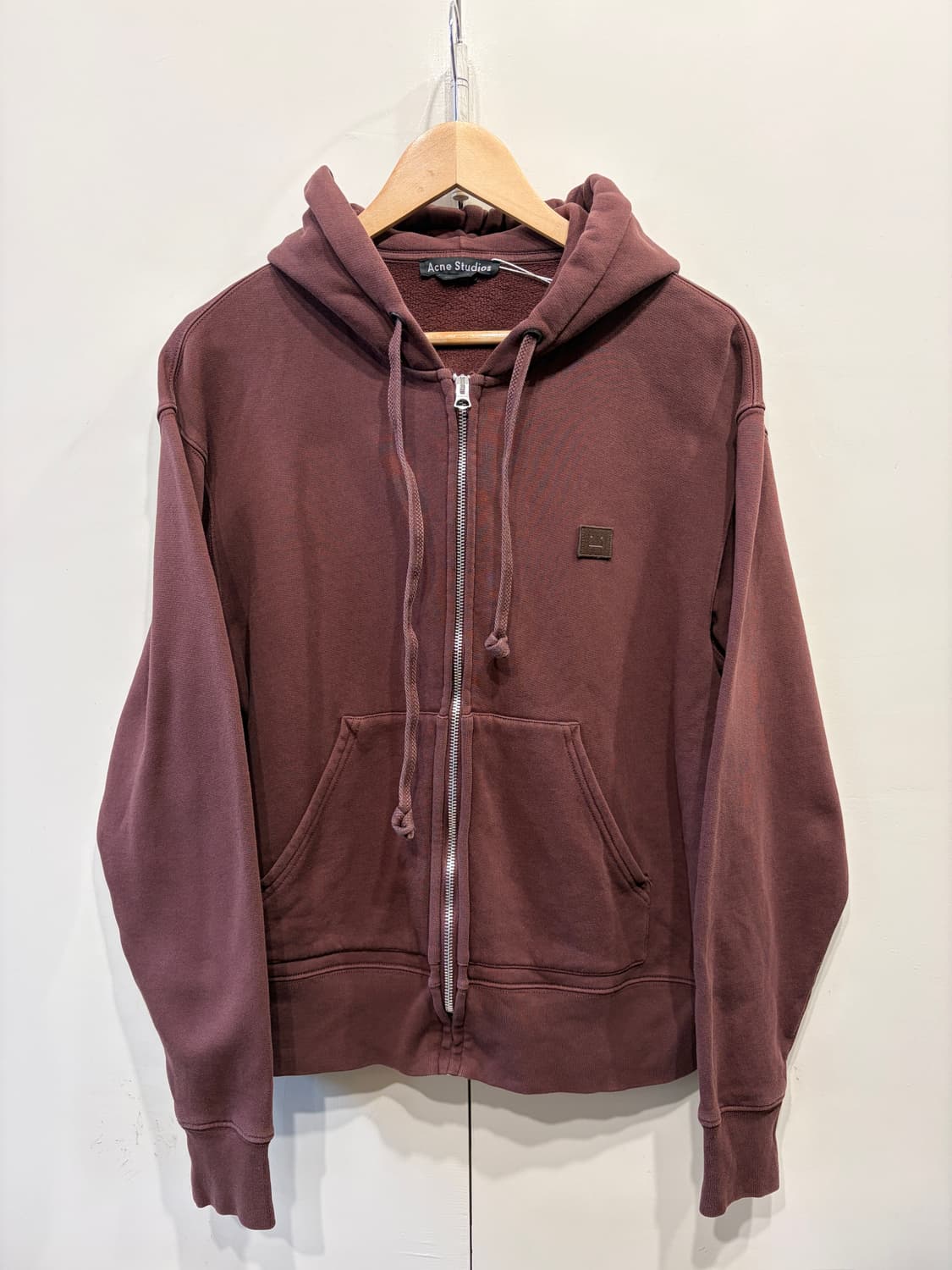 아크네 스튜디오 페이스 패치 후드집업 상품이미지2