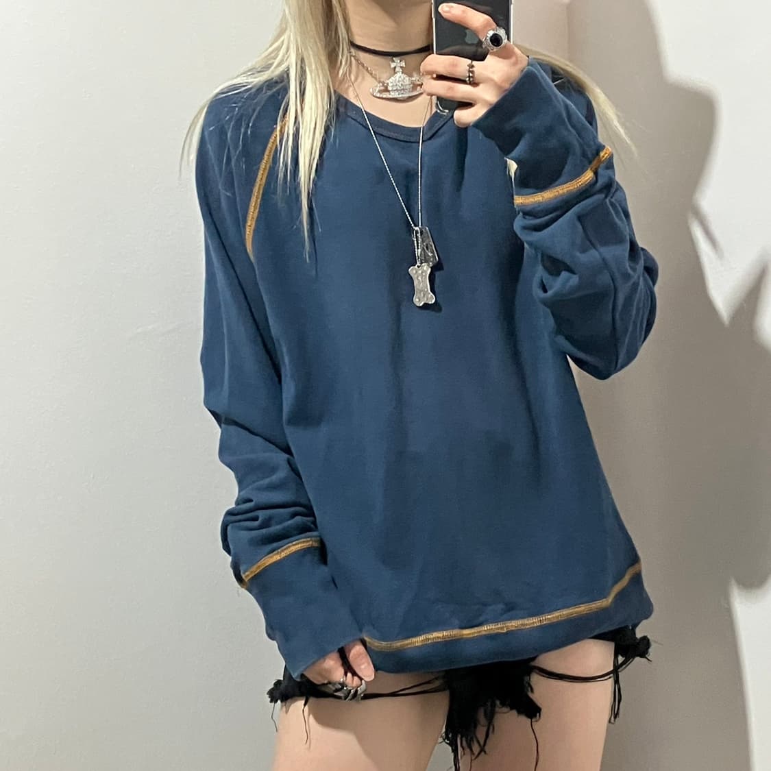 리바이스 워크웨어  스티치 맨투맨  상품이미지1