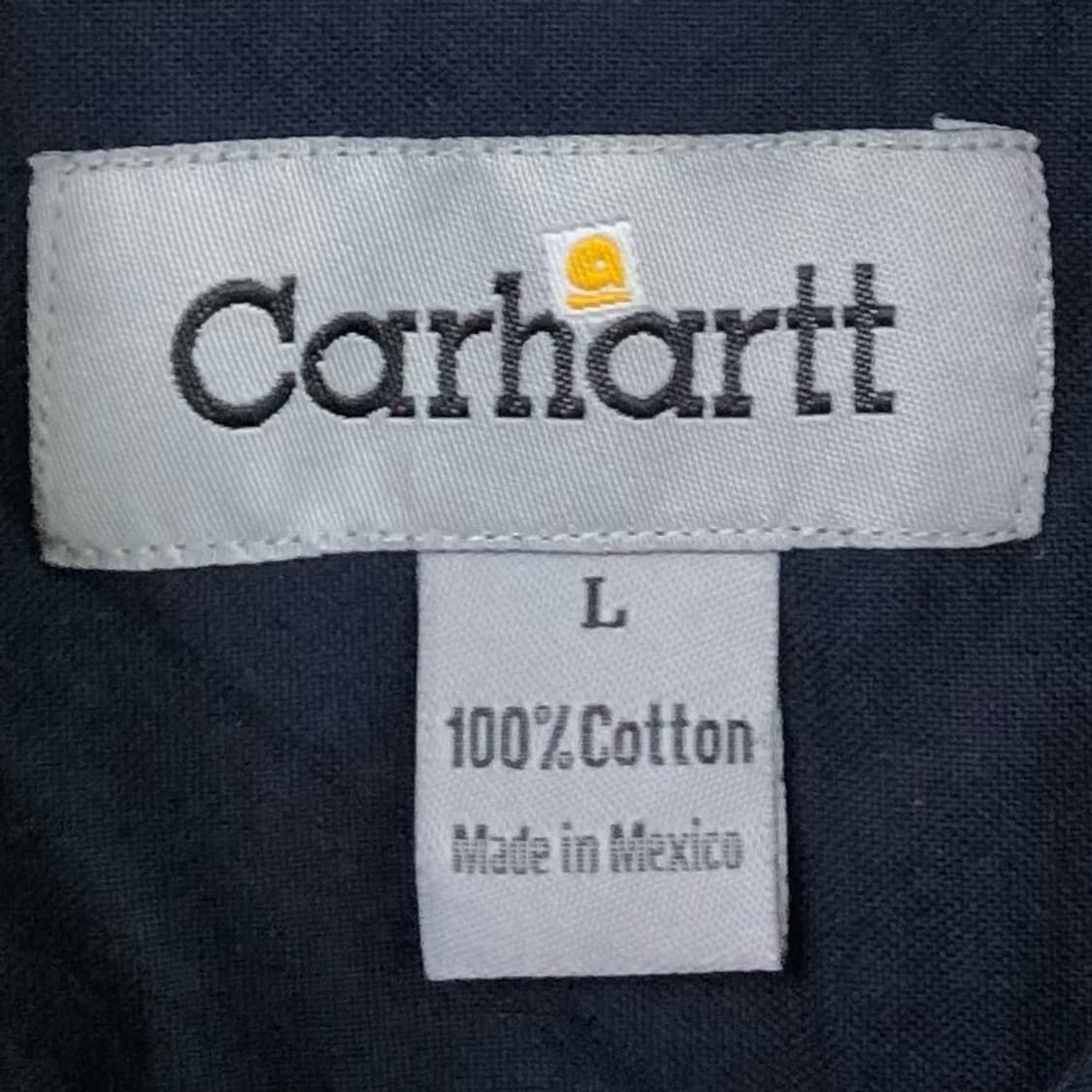 105 칼하트 네이비 워크 셔츠 상품이미지3
