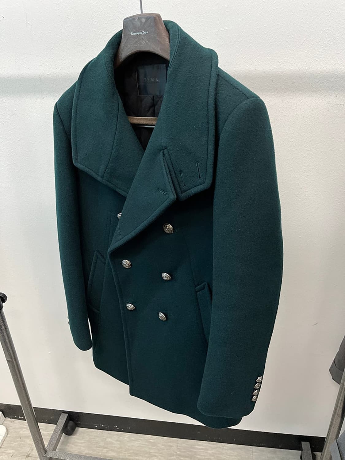 100) 타임 캐시미어 은장 피코트  상품이미지1