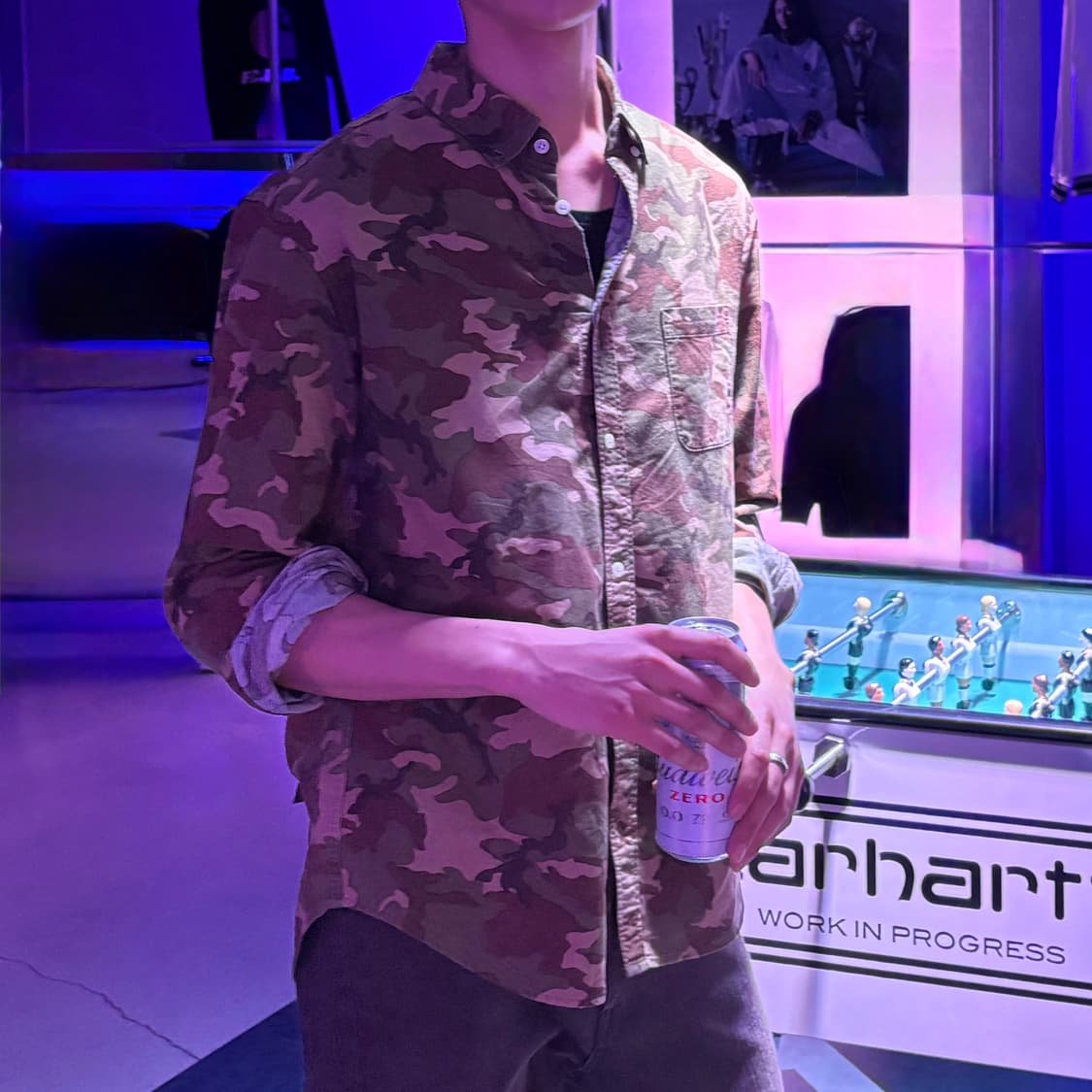 GLOBAL WORK 카모셔츠 상품이미지6