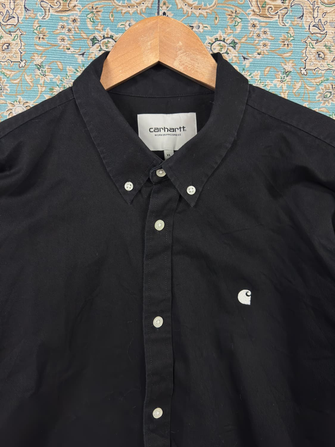 칼하트 메디슨 셔츠 블랙1641 상품이미지3