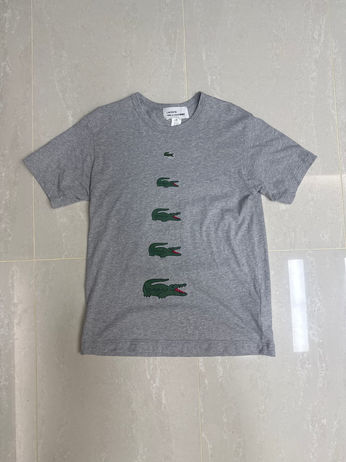 꼼데가르송 라코스테 점점 커지는 악어 🐊  상품이미지2