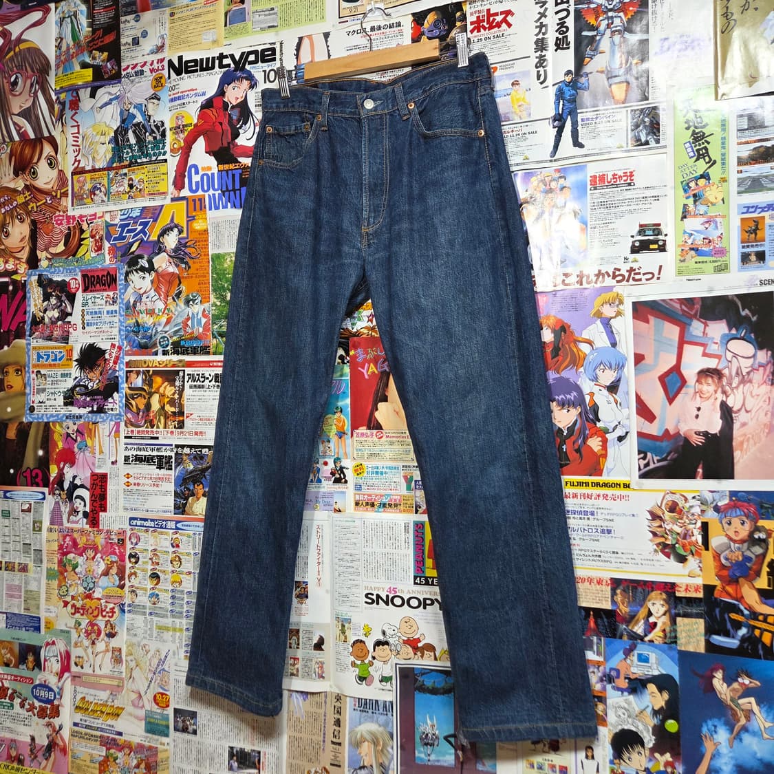 리바이스 일본판 501 진청 데님 팬츠 상품이미지5