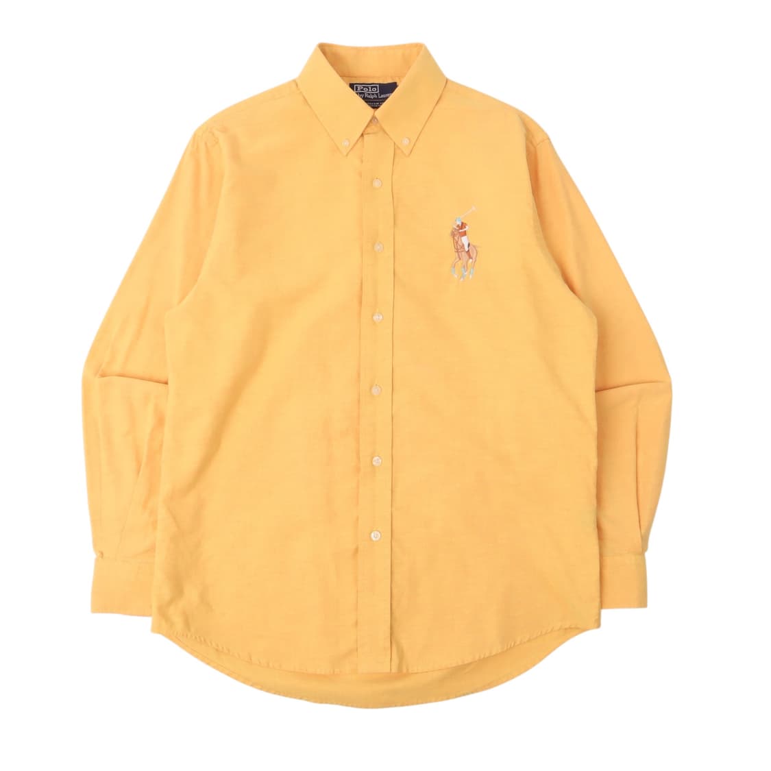 폴로 랄프로렌 빅포니 옥스포드 옐로우 셔츠 상품이미지1