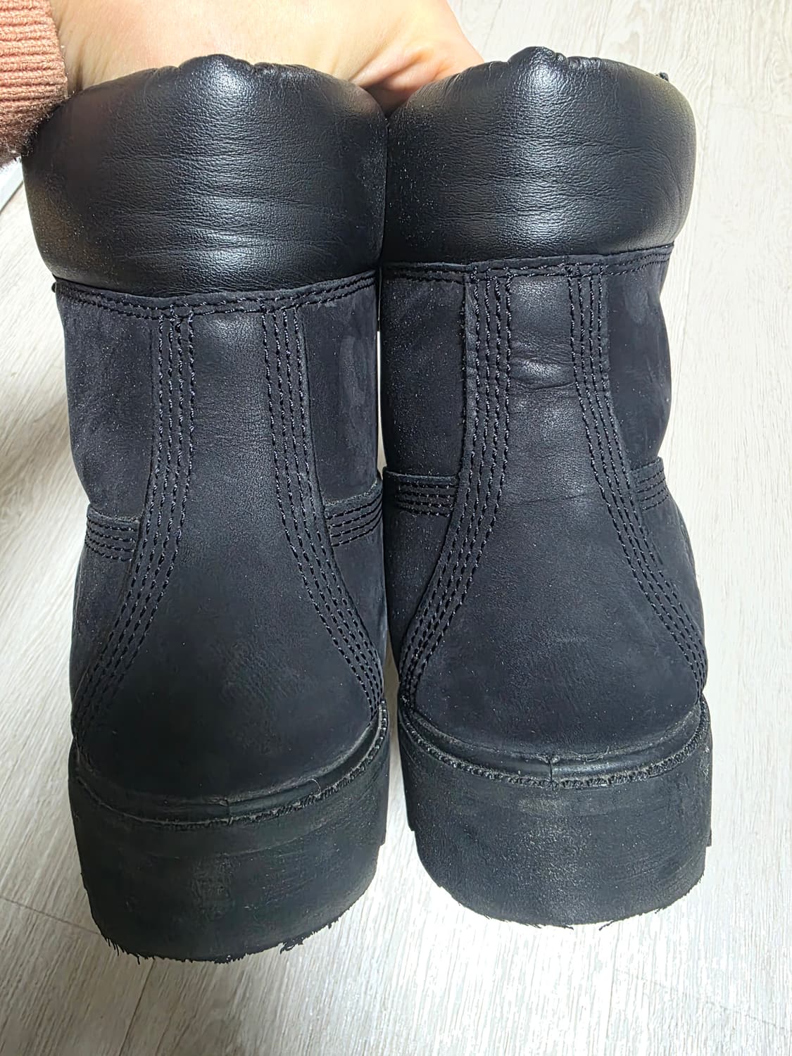 팀버랜드 6인치 프리미엄 블랙부츠(260~265) 상품이미지6