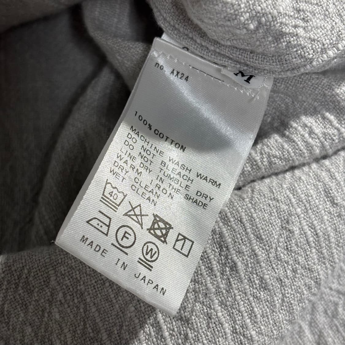 M) seya. 세야 핸드 스티치 쿠르타 셔츠 상품이미지6