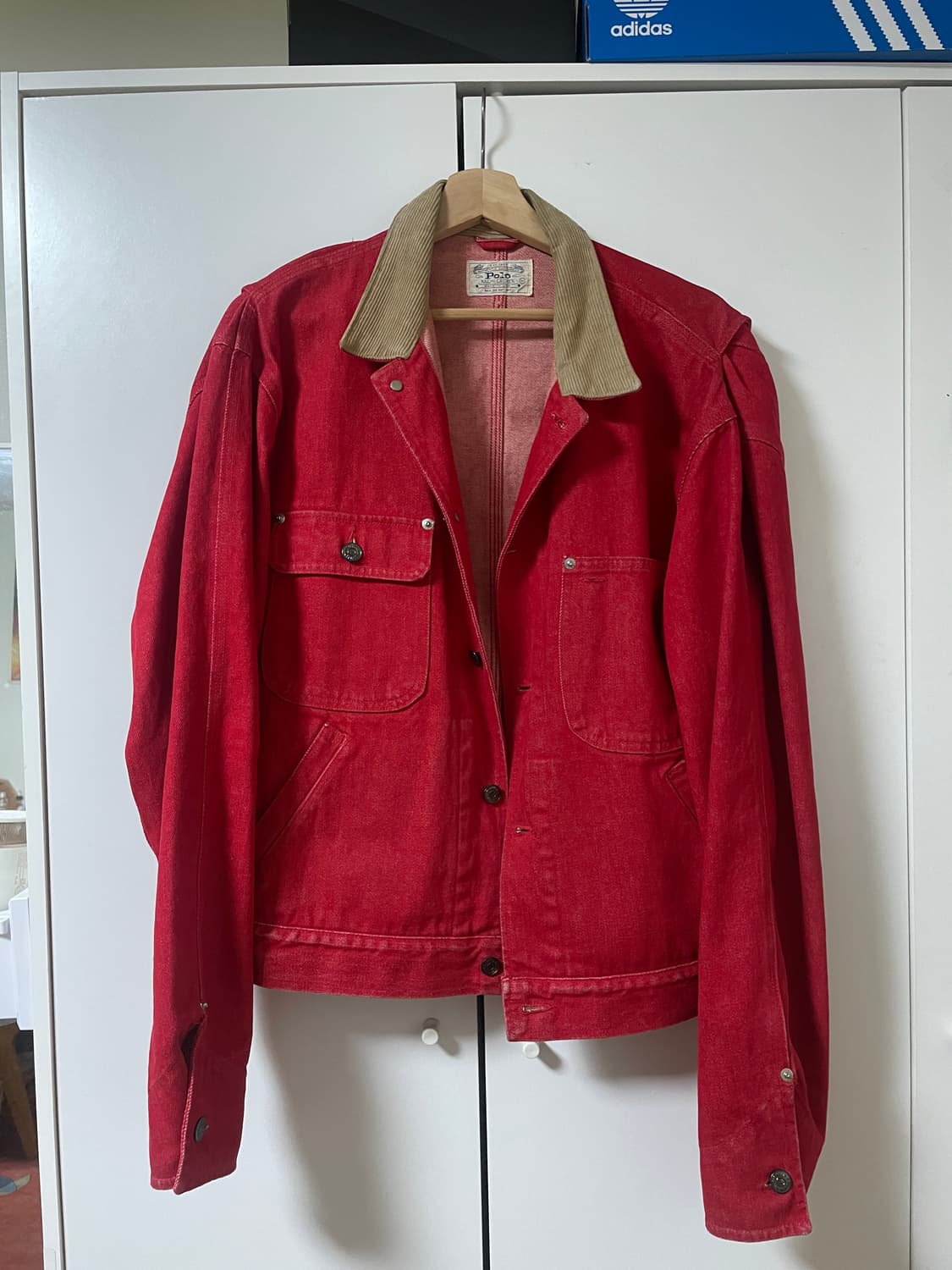 90s 폴로랄프로렌 던가리 데님자켓 M 상품이미지1