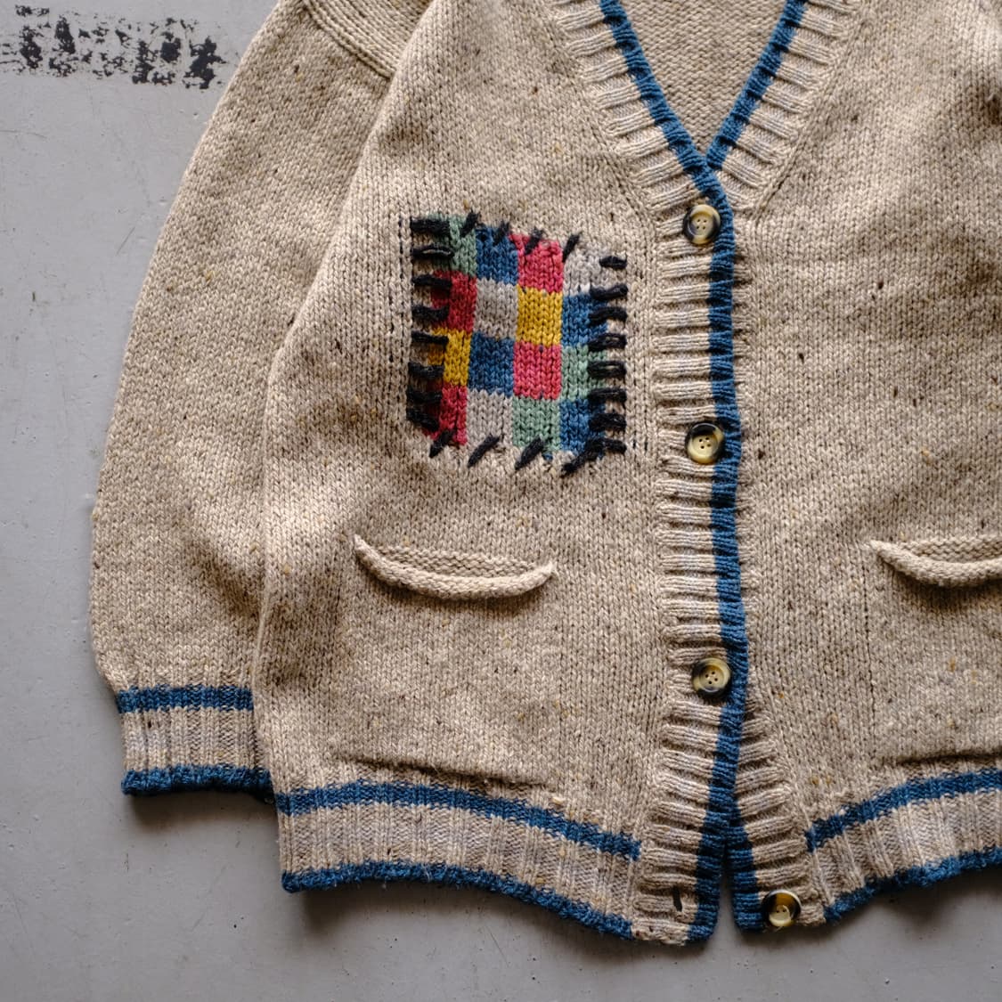 1990's Made In ITALY Benetton Woll  상품이미지2