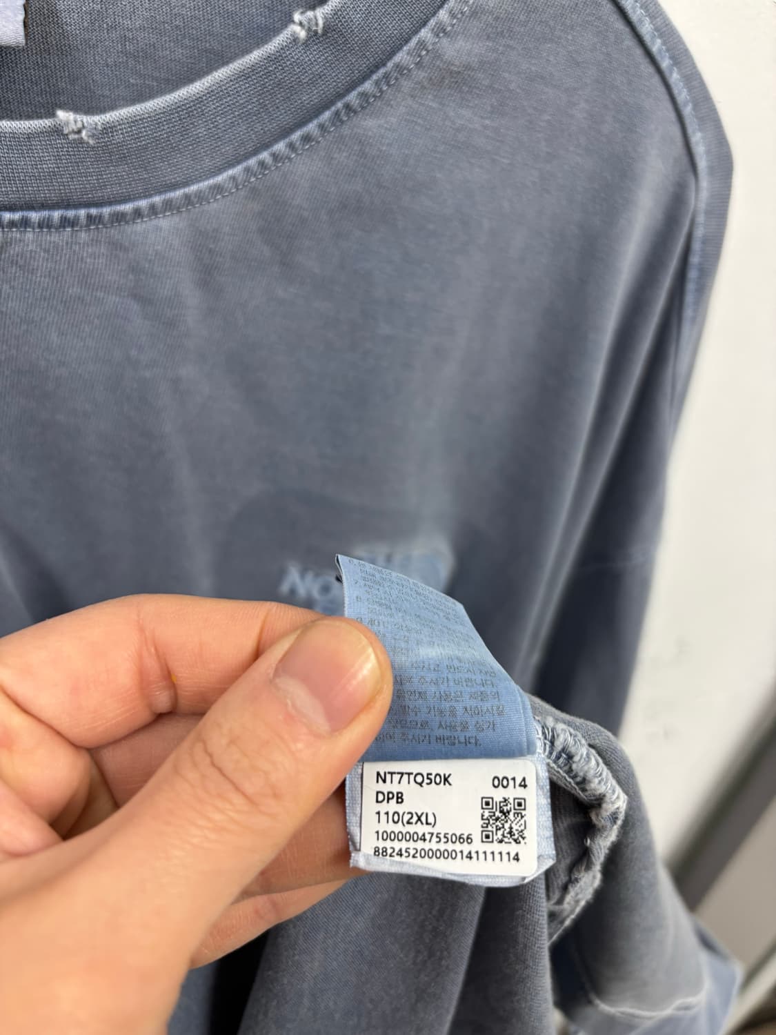 노스페이스 긴팔티 상품이미지7