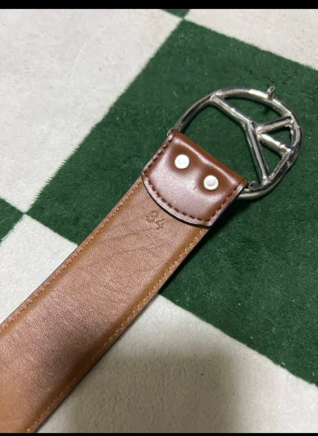 니들스 피스로고 벨트34 상품이미지3