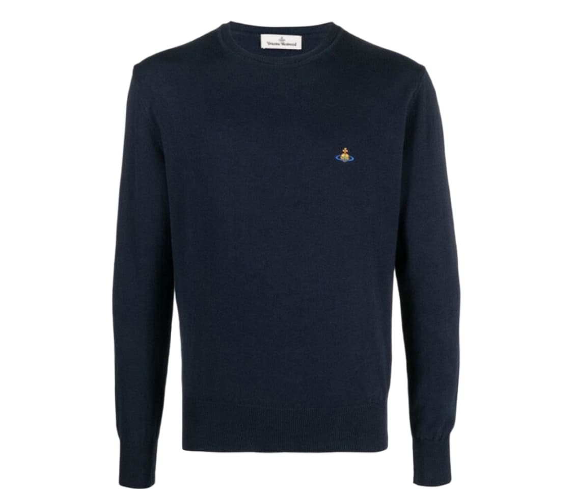 비비안웨스트우드 니트 네이비 상품이미지1