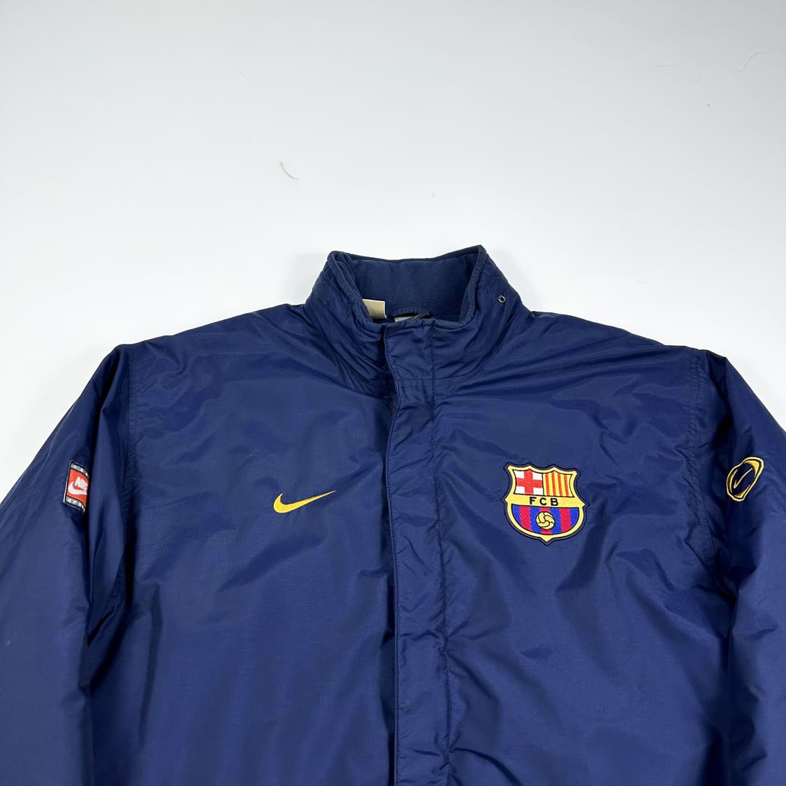 나이키 구형 바르셀로나 패딩 점퍼 네이비 L 상품이미지2