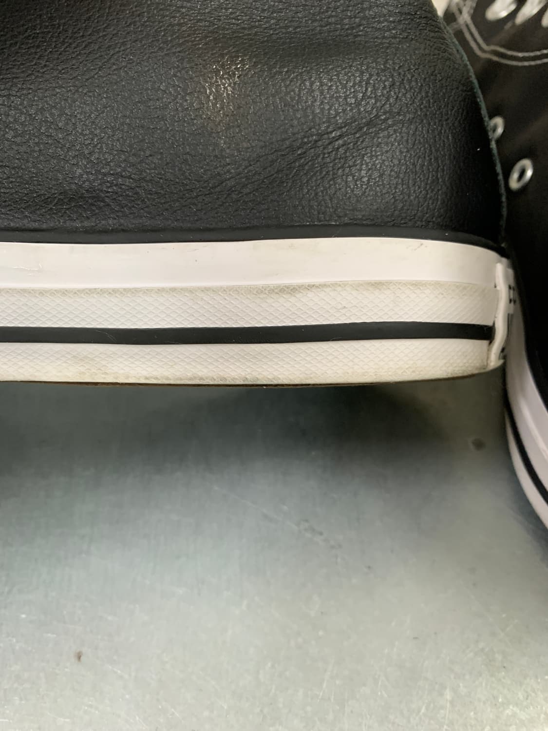 컨버스 올스타 레더 하이 블랙 280 상품이미지9