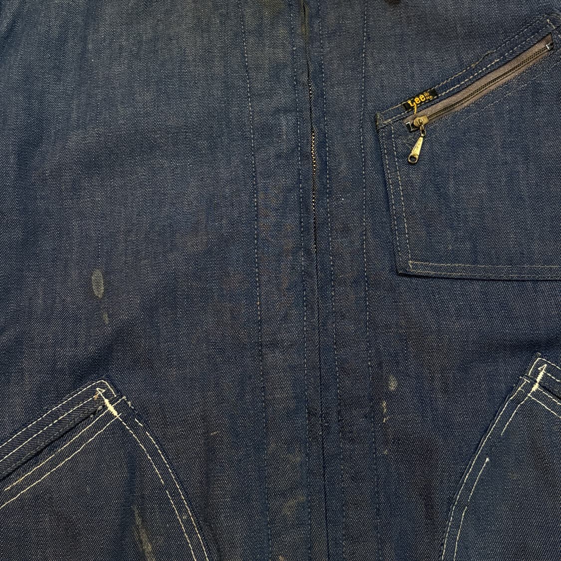 [XL] 70s LEE 191-LB 데님 워크자켓 상품이미지5