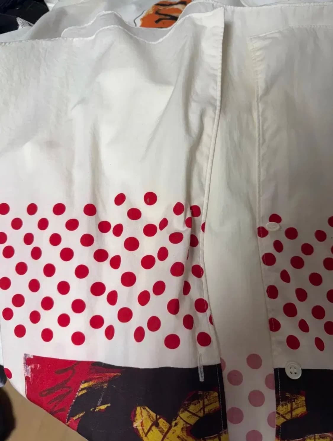 꼼데가르송 바스키아 콜라보 한정판 셔츠  상품이미지3