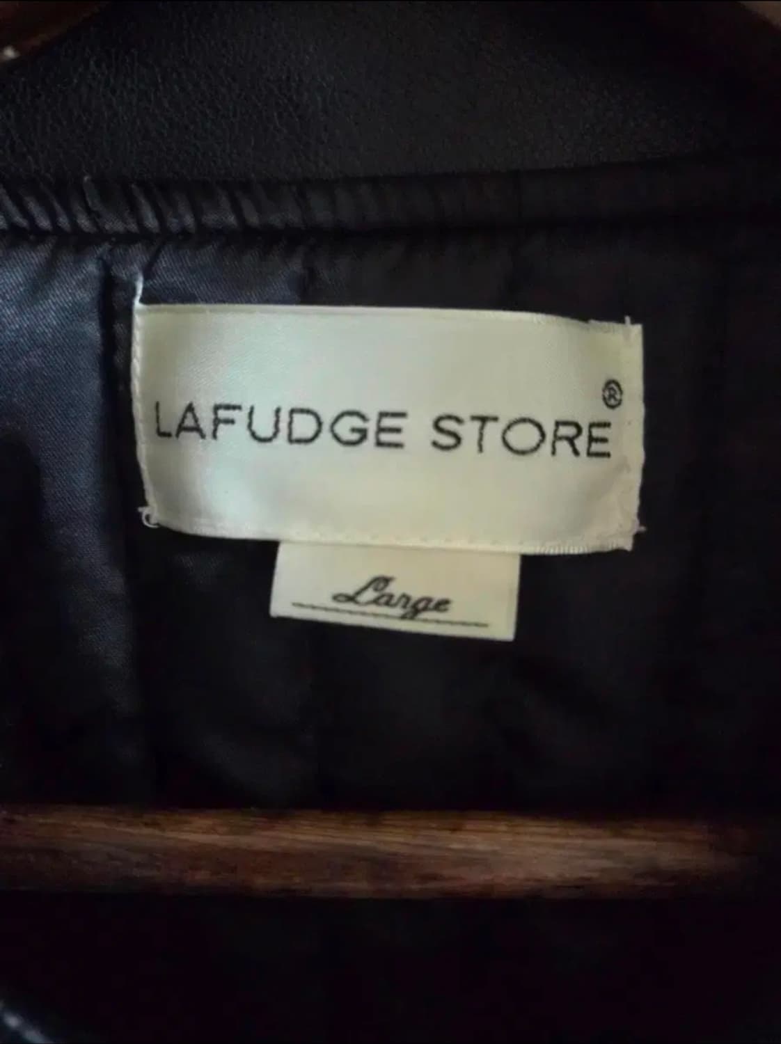 라퍼지스토어 버핑 레더 블루종 L 상품이미지2