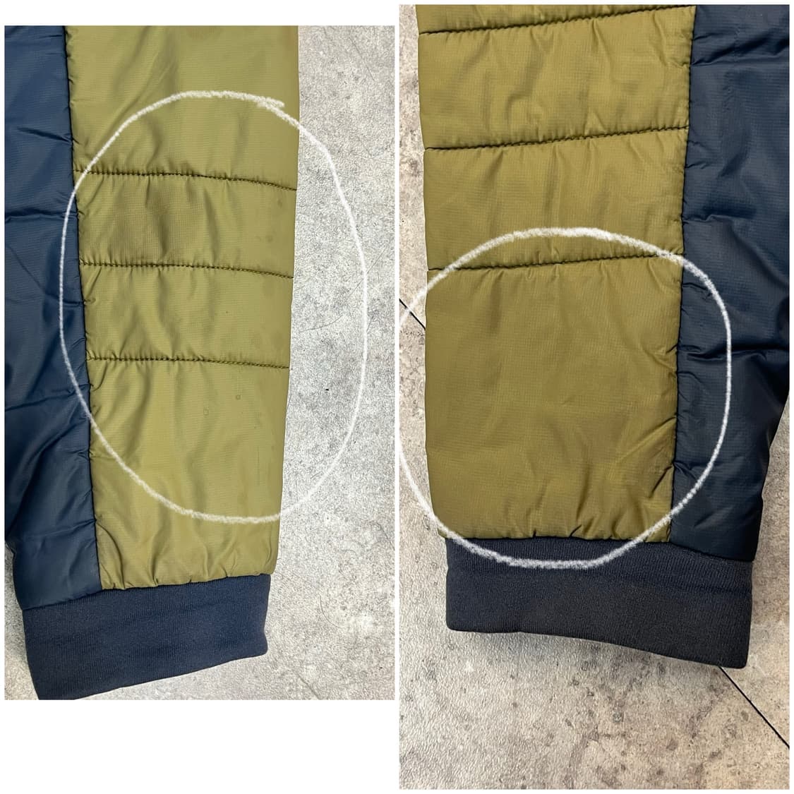 노스페이스 경량패딩 카키 110(2XL) #csz2468  상품이미지10