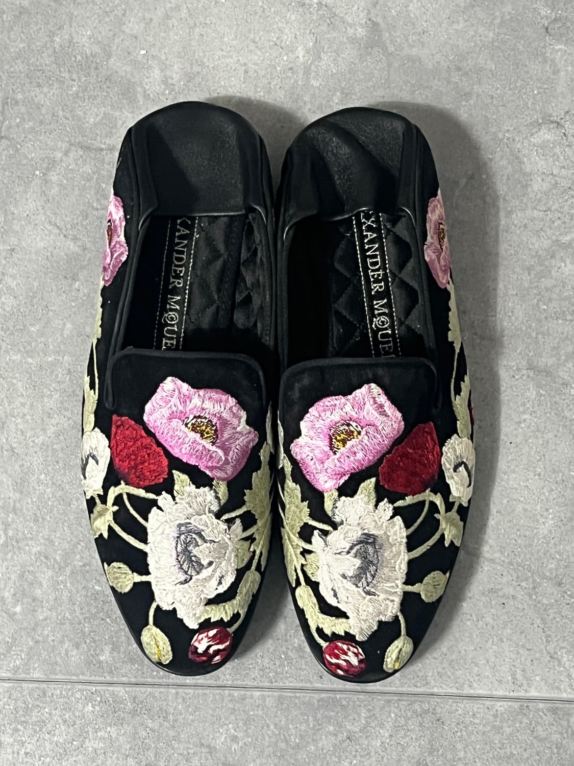 알렉산더맥퀸 엠브로이드 로퍼 슈즈 (235) 상품이미지2