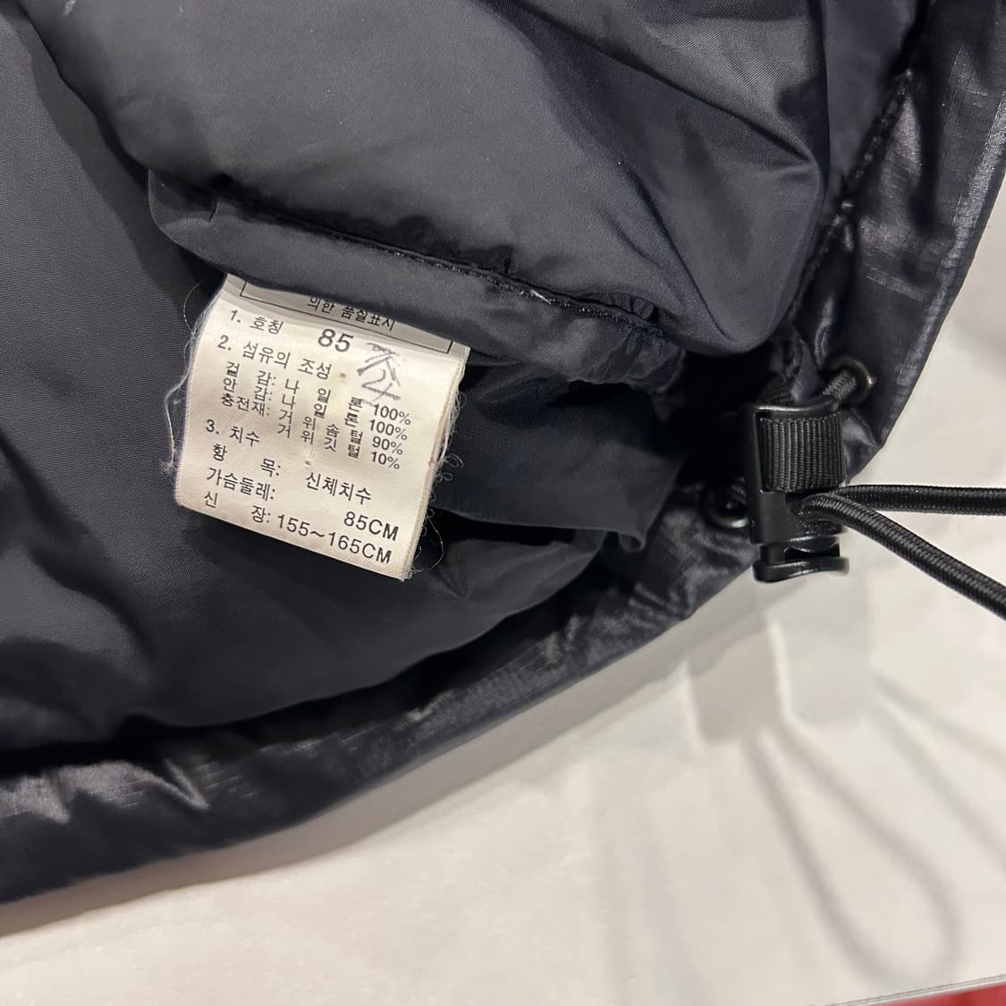 [85] 노스페이스 700 눕시 다운 패딩 블랙 A179 상품이미지8