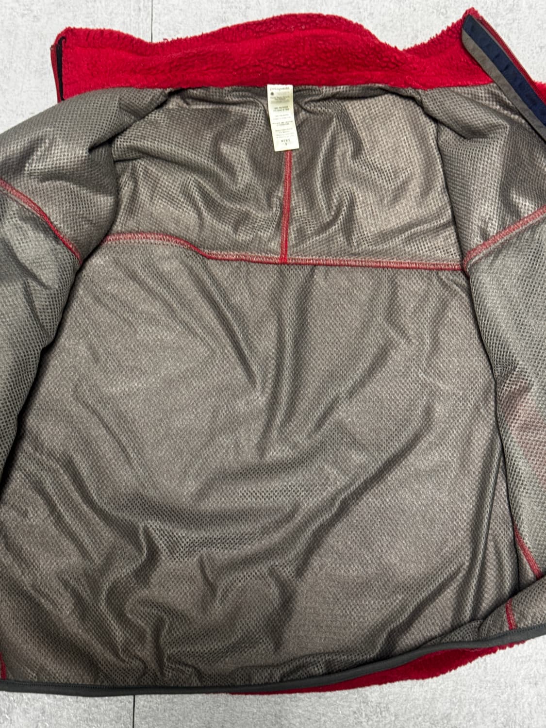 [S] 11's 파타고니아 레트로 X 파일 플리스 레드 상품이미지6