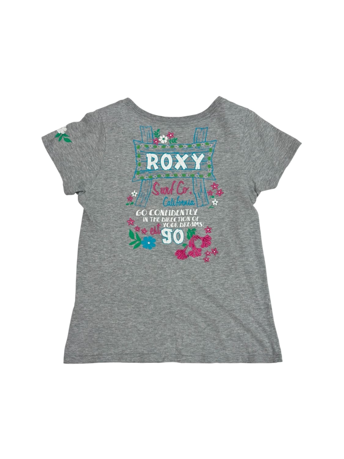 ROXY 썸머 자수 그래픽 슬림 티셔츠 상품이미지2