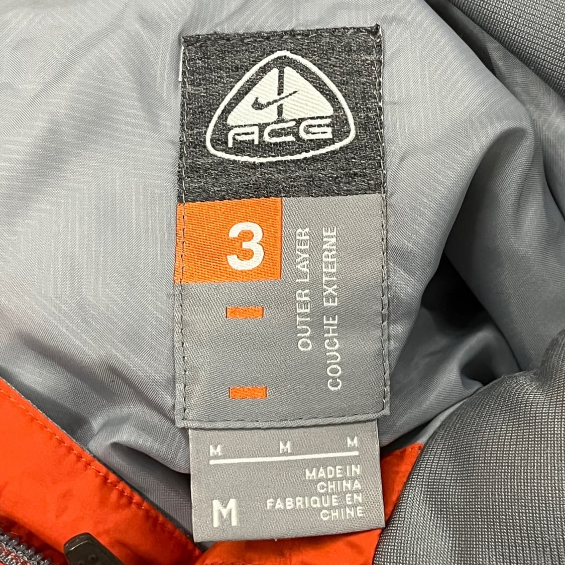 [정품/M] 나이키 ACG 오렌지 패딩 후드 자켓 b14 상품이미지5