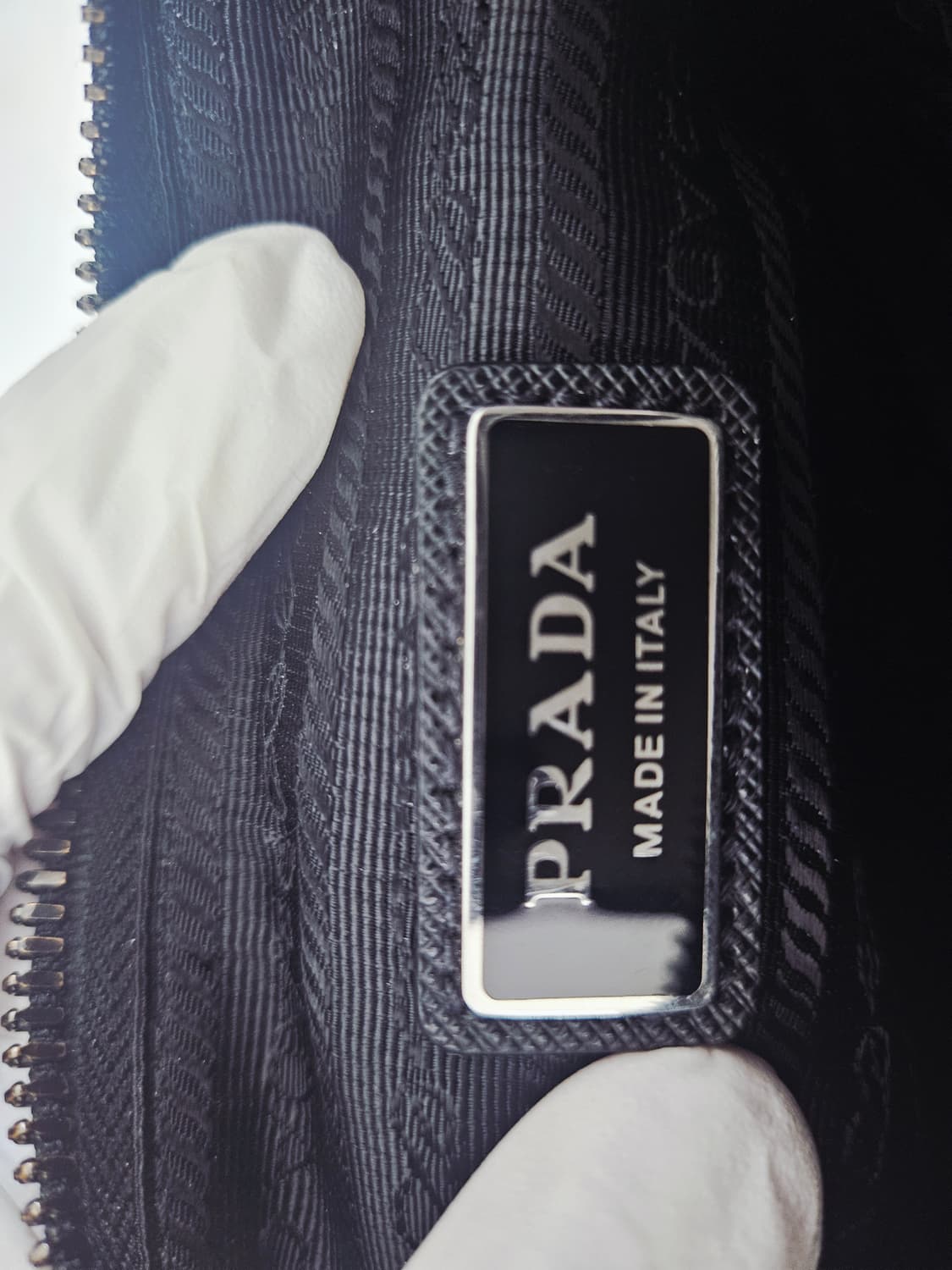 프라다 리나일론 사피아노 숄더 백(상태매우좋음) 상품이미지8