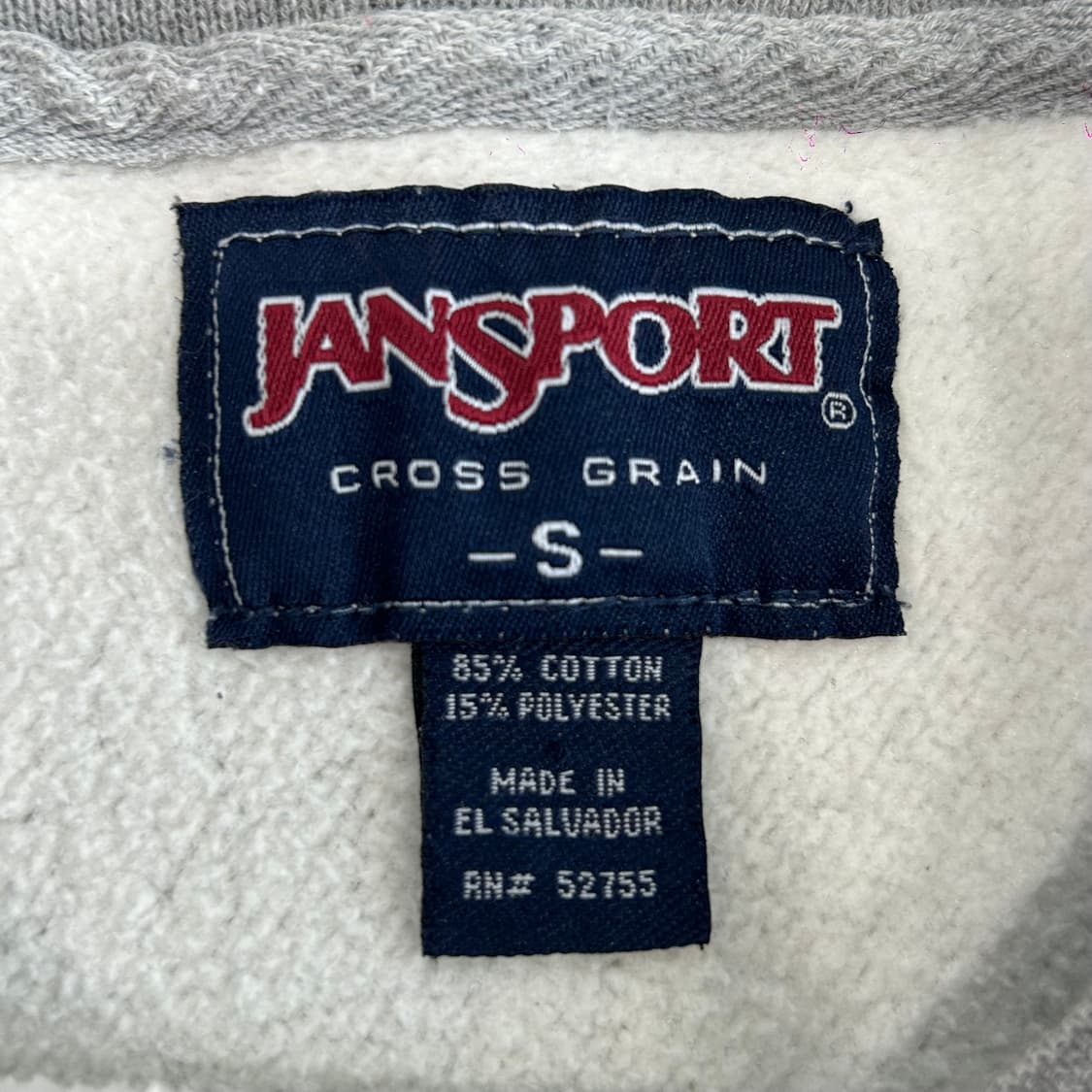 Jansport 잔스포츠 스탠포드 그레이 맨투맨 상품이미지5