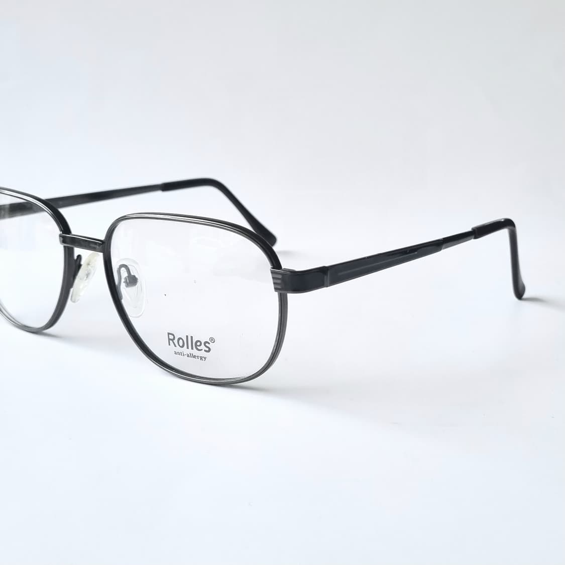 데드스탁 XXXL 유럽 빈티지  메탈 사각 빅사이즈  안경테  117 상품이미지5