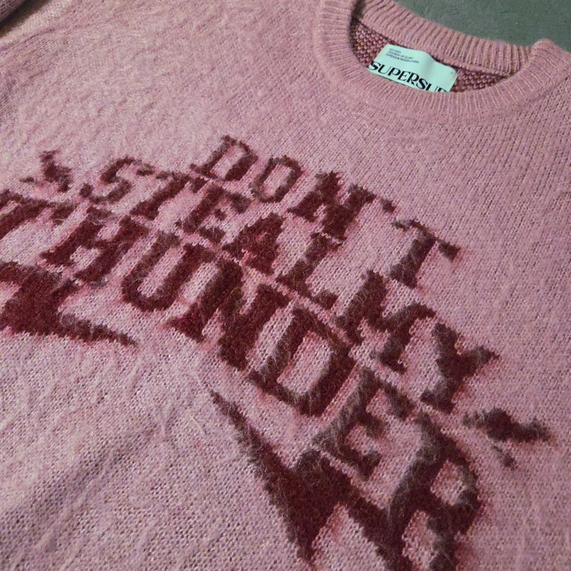 슈퍼서브 썬더 브러쉬드 헤어리 니트 2 상품이미지6