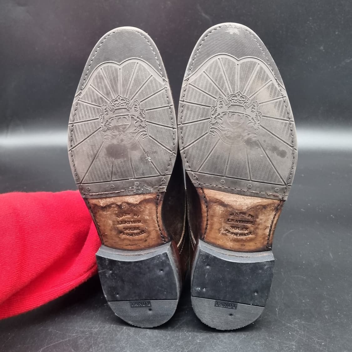 탠디 레더 남성정장구두 255 상품이미지3