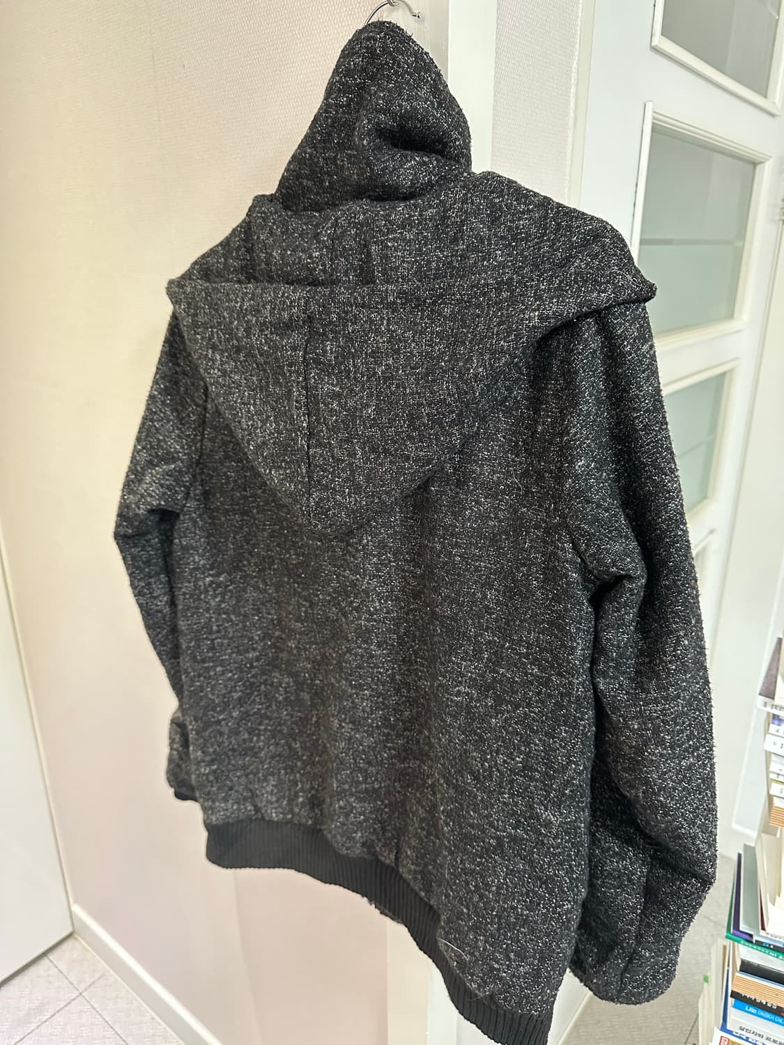 하이넥 단추 자켓 상품이미지3