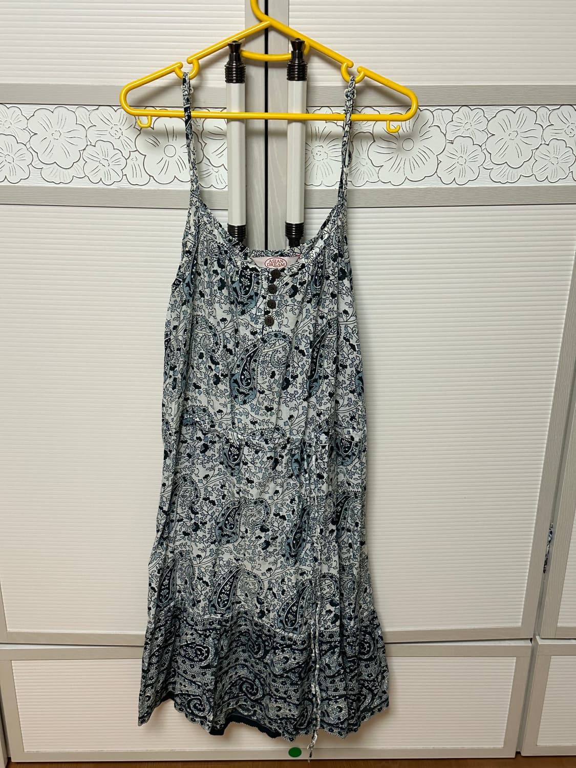 빈티지 페이즐리 미디 원피스 상품이미지1