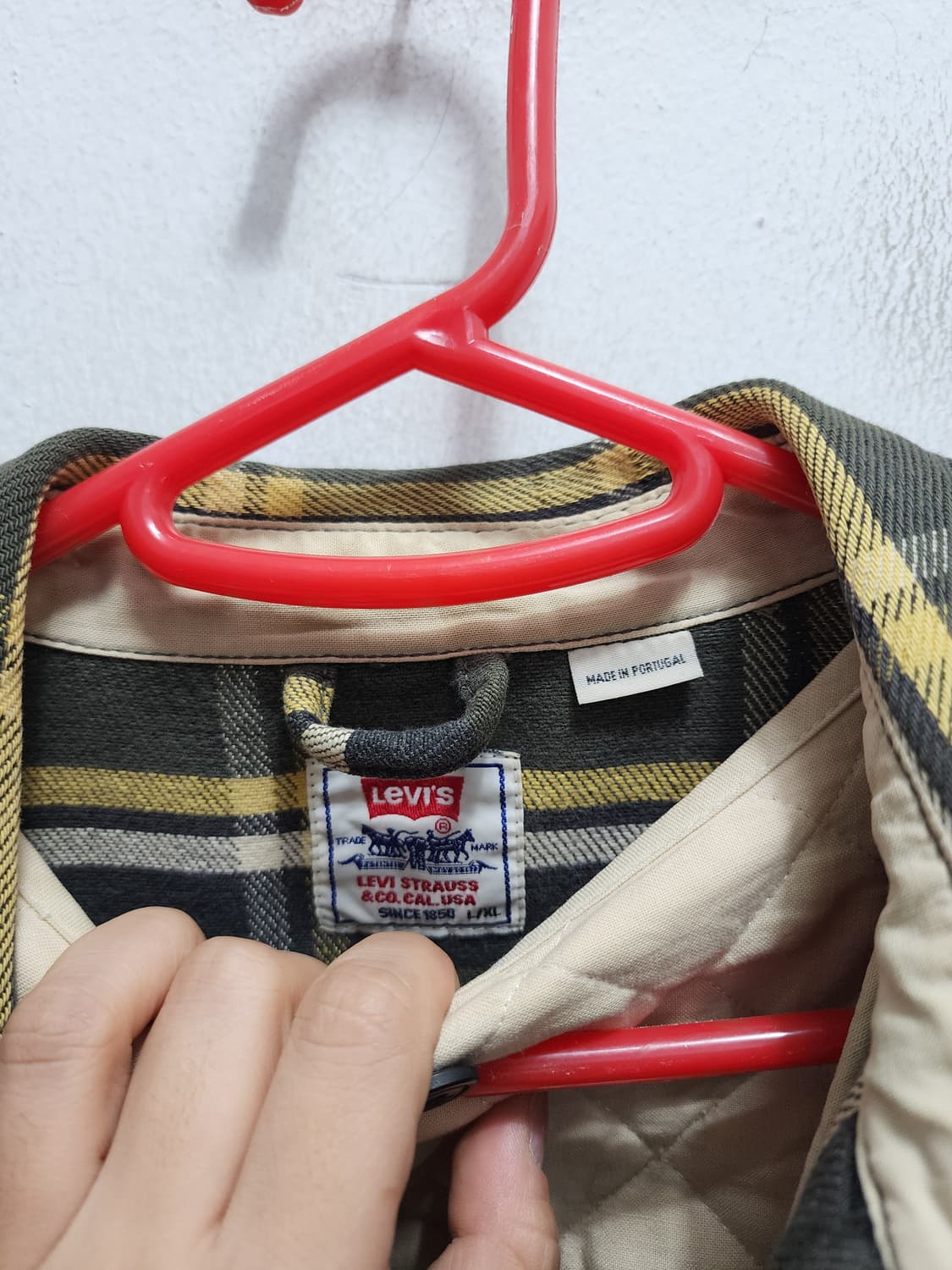 90s 리바이스 화이트탭 플란넬 자켓 (내피포함) 상품이미지9