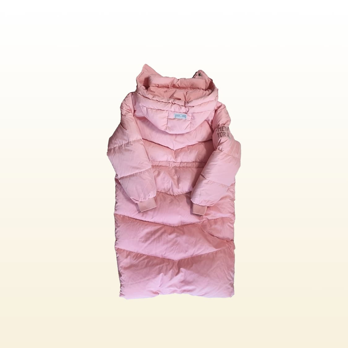 MLB 핑크 롱패딩 상품이미지2