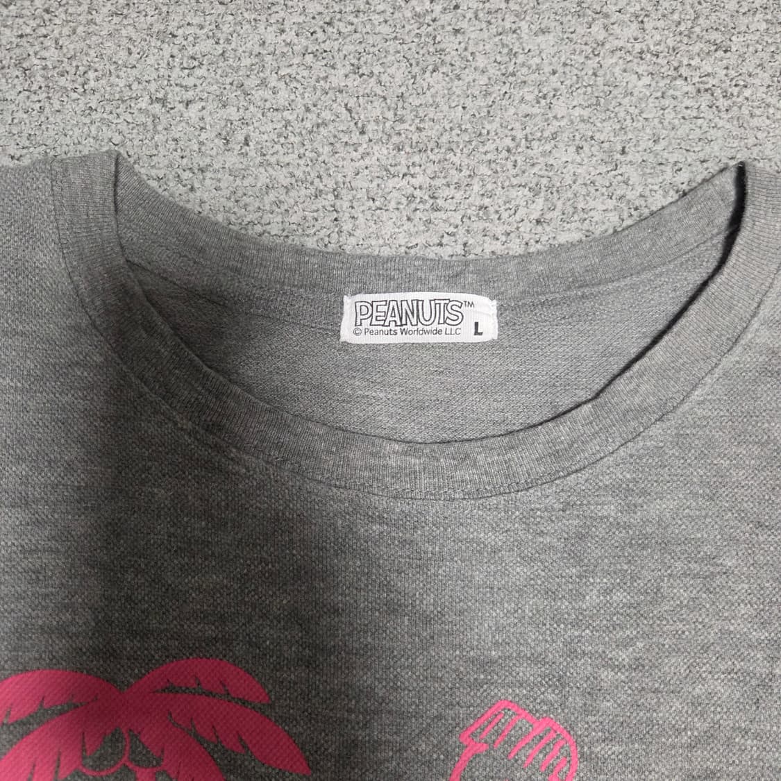 Peanuts Japan 빈티지 반팔 티셔츠 L(100) 상품이미지4