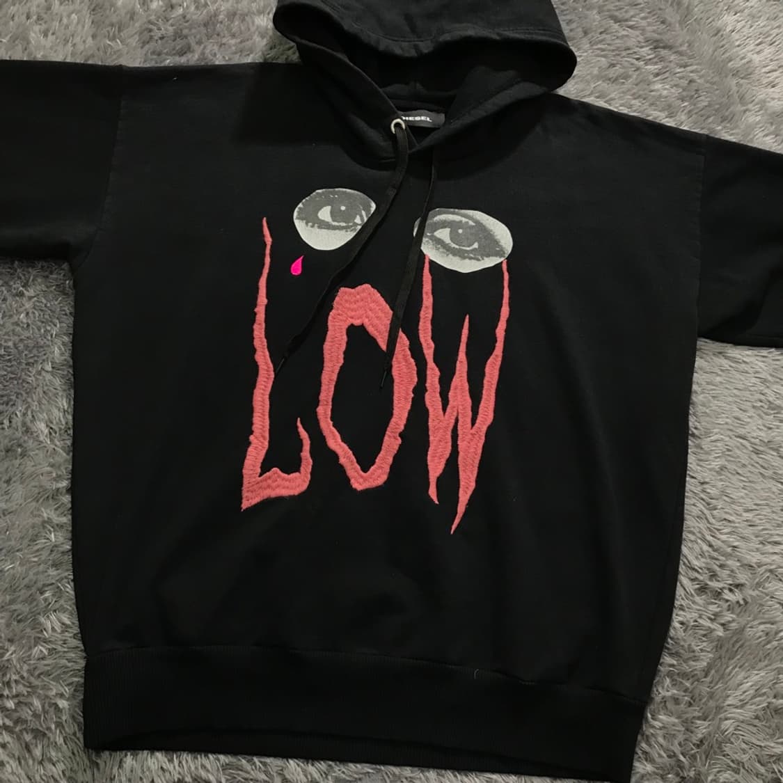 [[XL, A급] 디젤(DIESEL) EYES LOW 후드티셔츠@147 상품이미지1