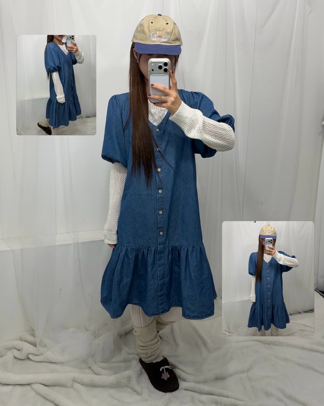 ♧꾸안꾸 데님 모리 set ♧ 상품이미지1